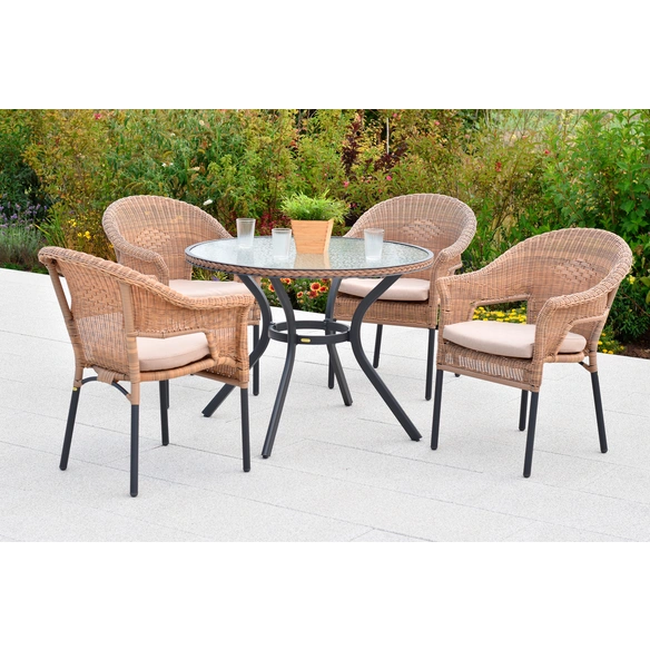 Gartenmöbel-Diningset »Ravenna«, 5 tlg., 4 Sitzplätze, Aluminium