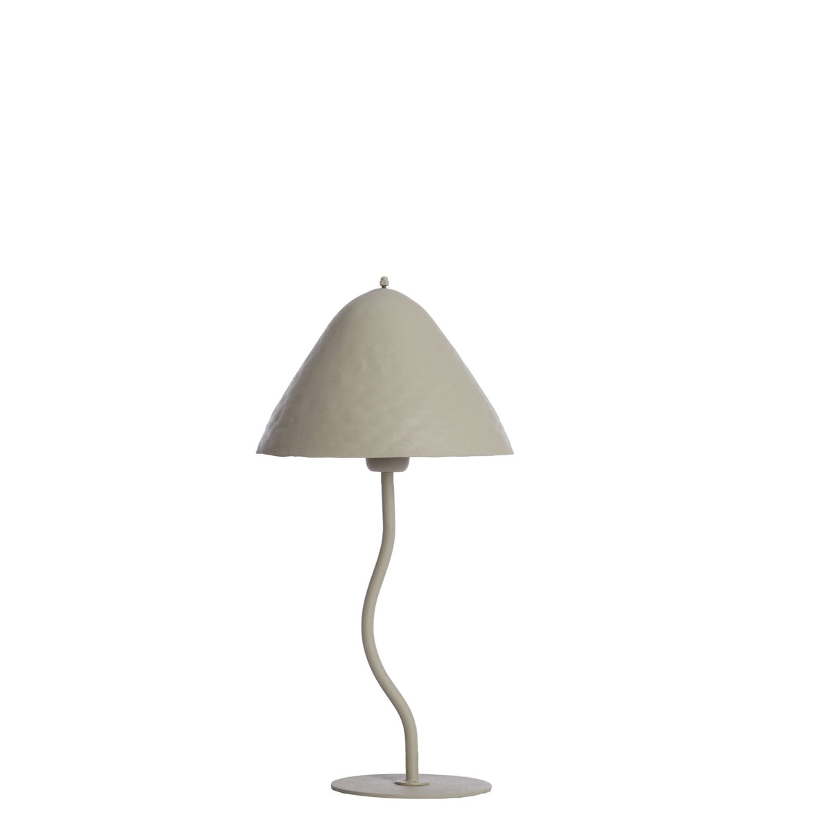 Light & Living tafellamp ELIMO - grijs - Ø25cm