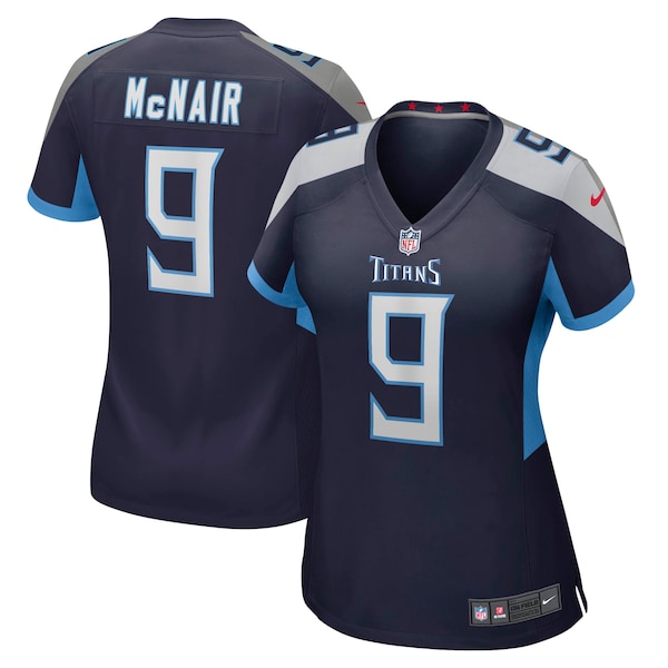 Steve McNair Tennessee Titans Nike Women's Game Retired Player Jersey - Navy/Light Blue