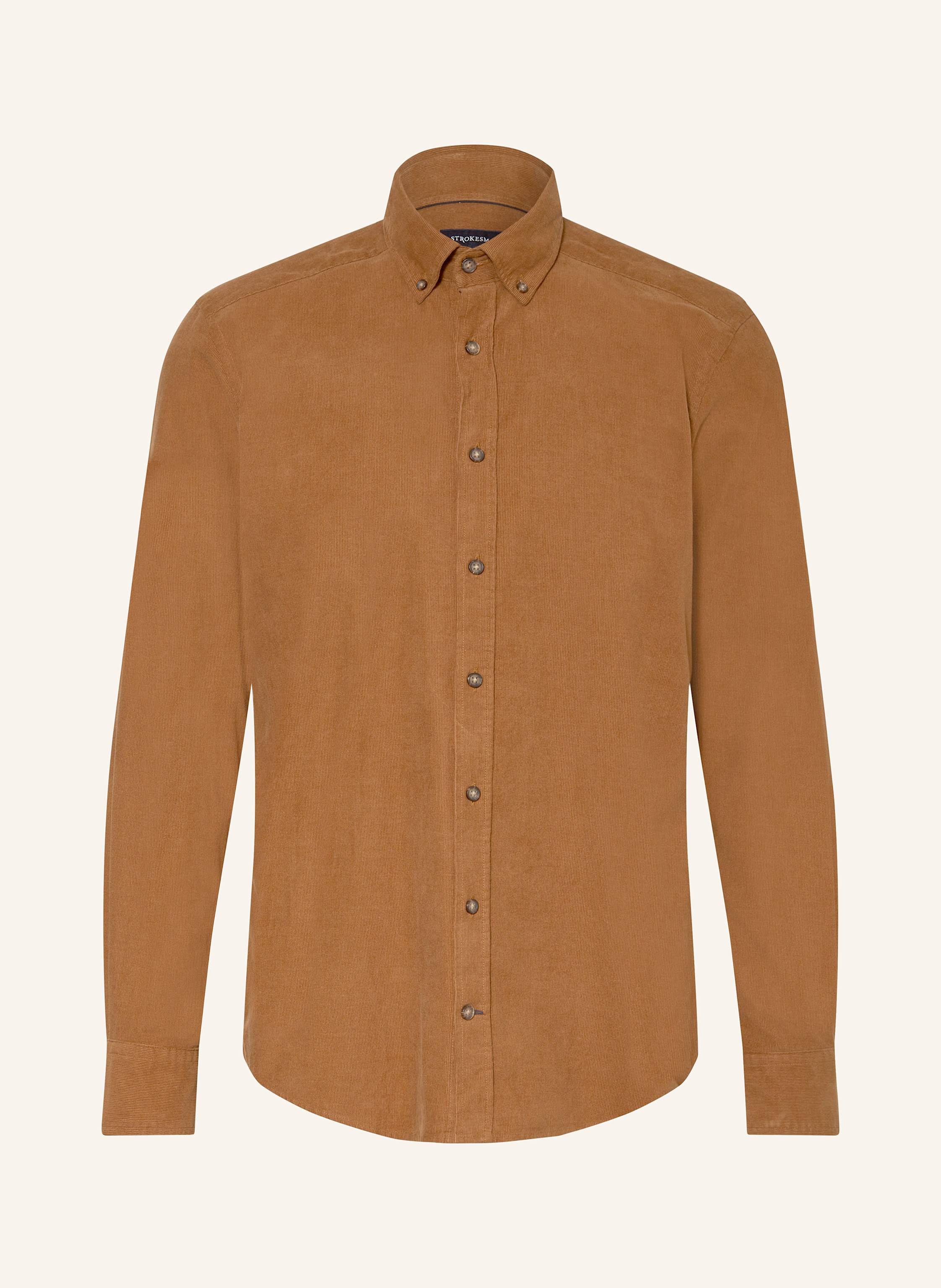 STROKESMAN'S Cordhemd Regular Fit