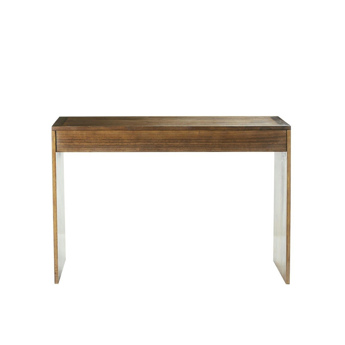 MILO - Console en mindi massif finition noyer