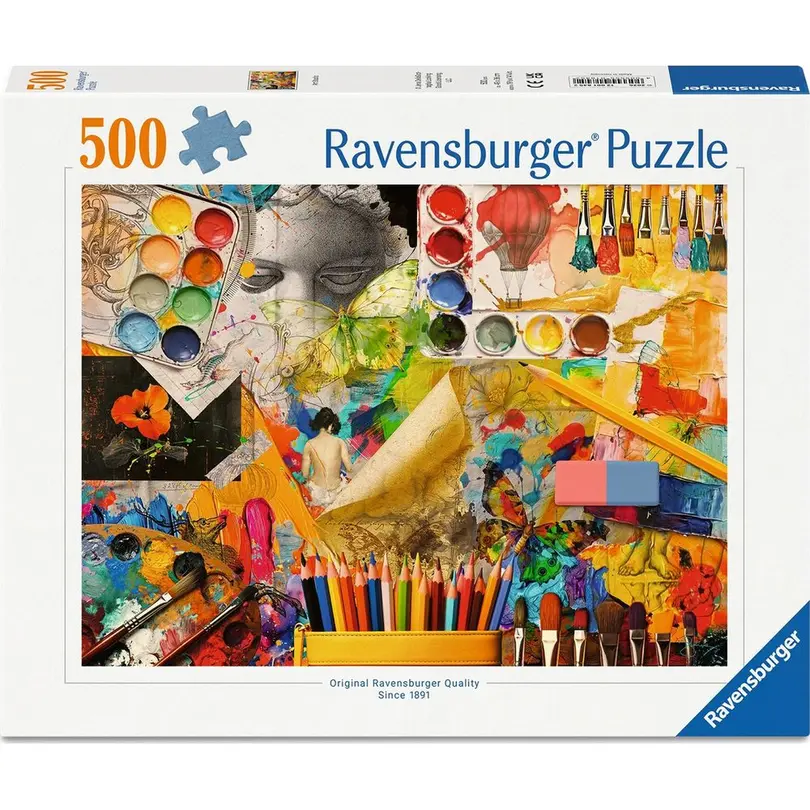 Puzzle Künstleratelier