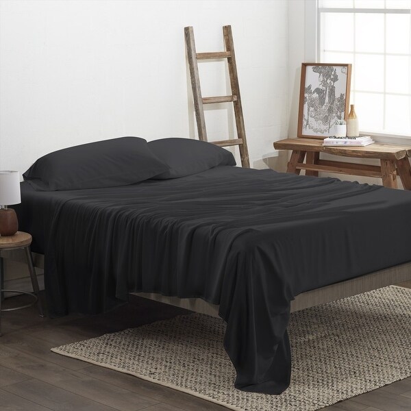 Becky Cameron Premium Rayon from Bamboo 4-piece Luxury Bed Sheet Set