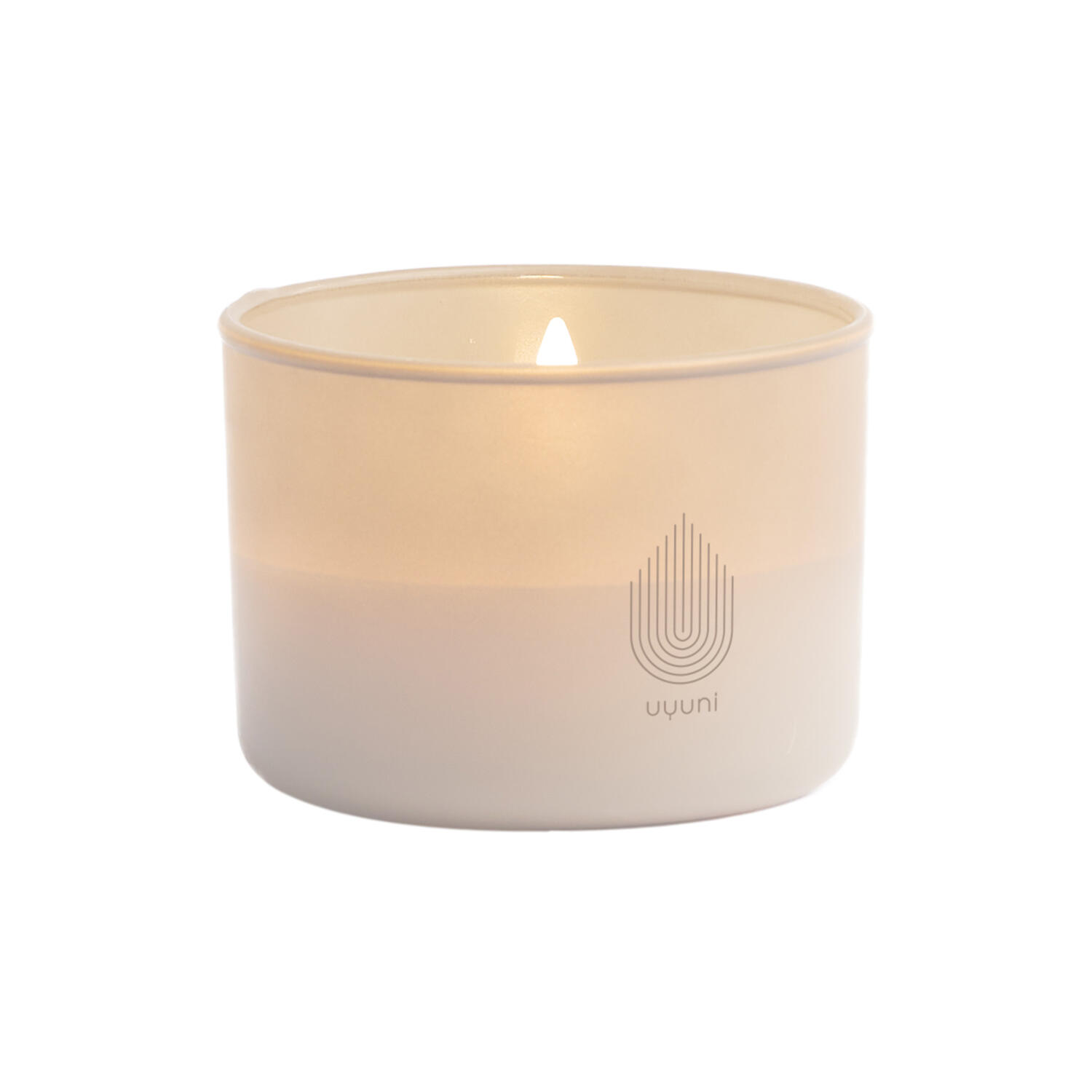 Glass Candle, vanilla
