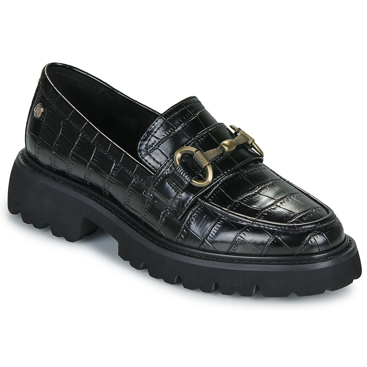 Carmela - 162547-BLACK-CROCO - Black