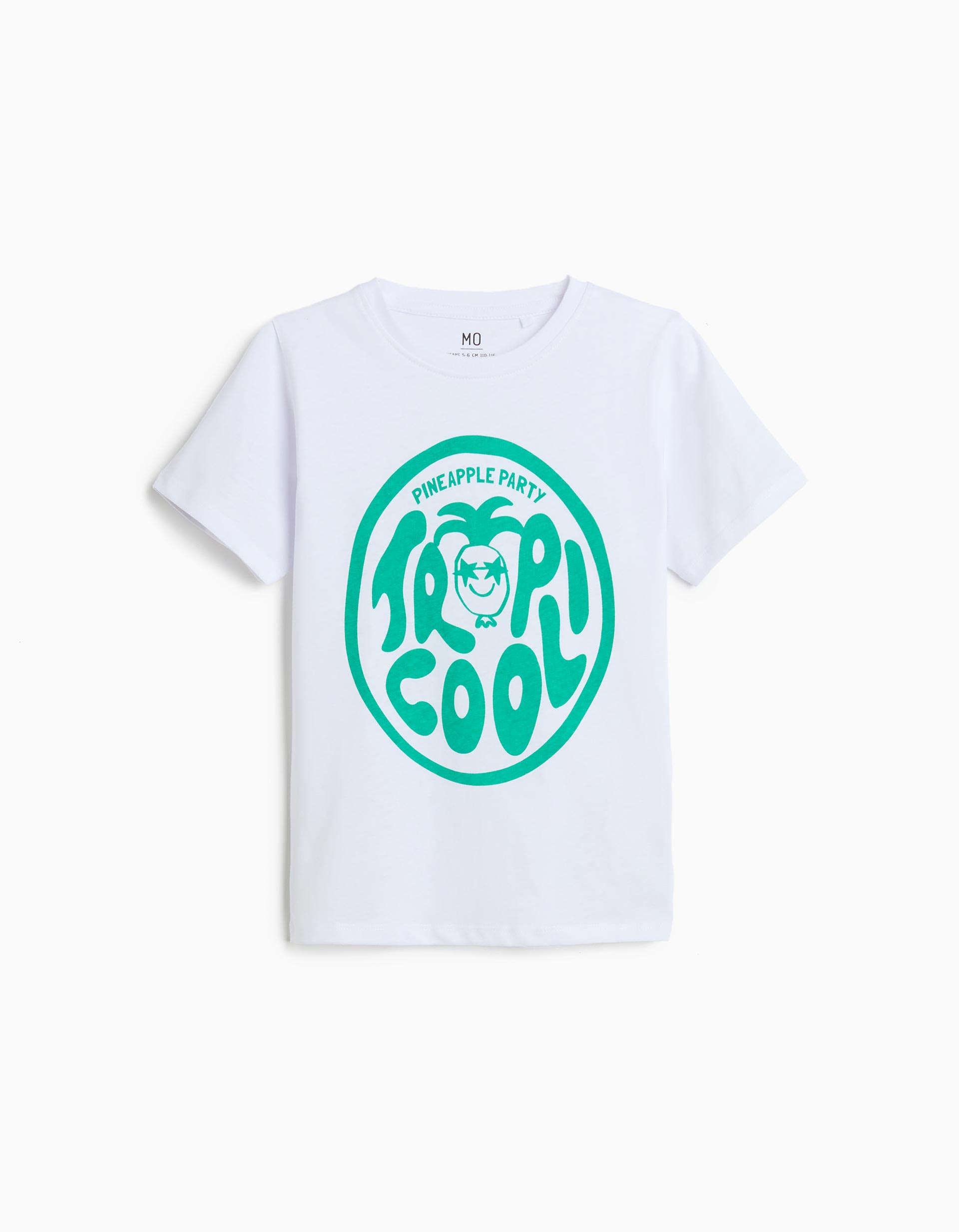 T-shirt Estampada, Menino, Branco