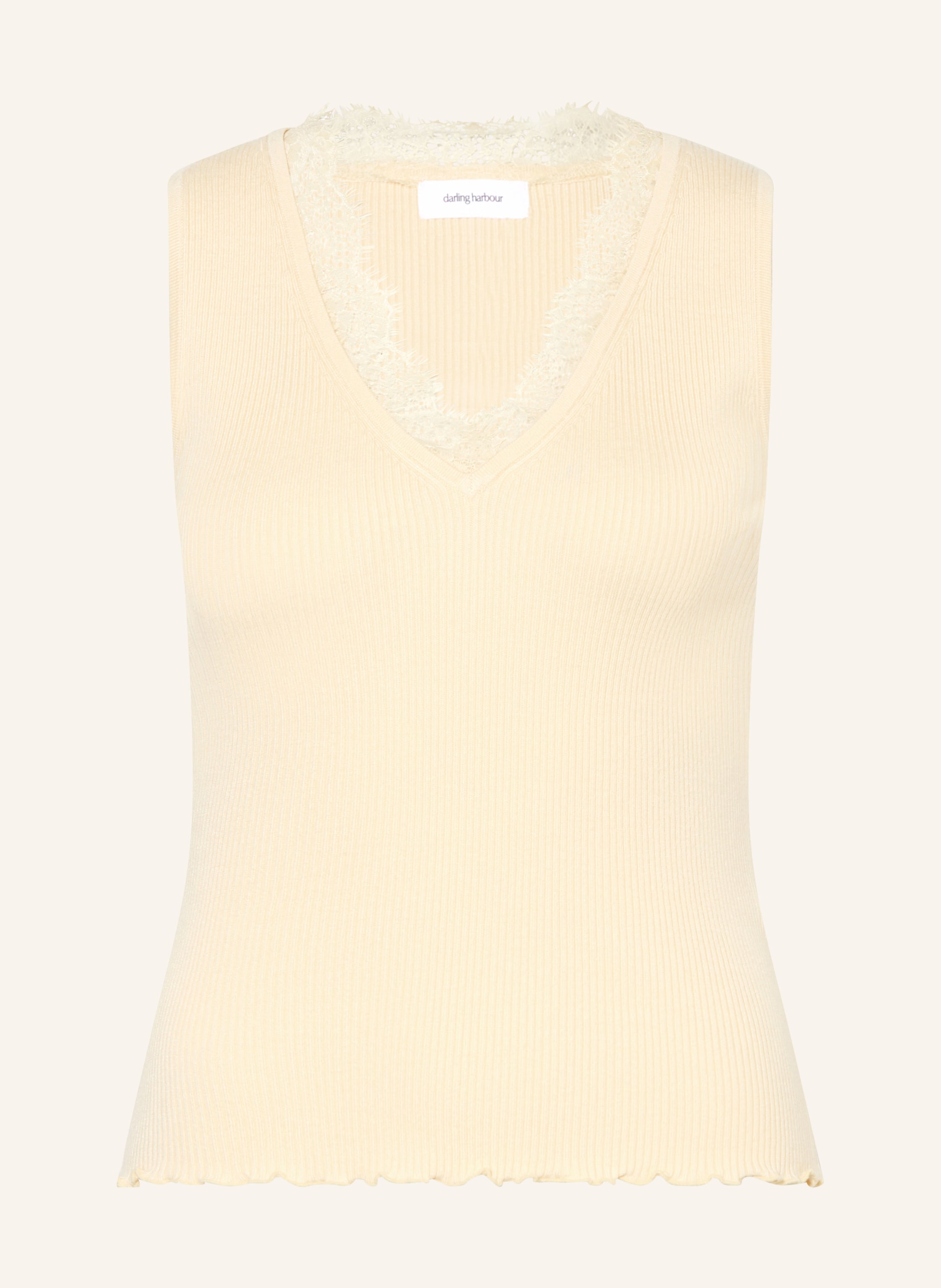 darling harbour Stricktop mit Spitze