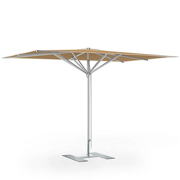 Parasol de terrasse complet Prémium Gazelle 300 x 200 Armature Gris