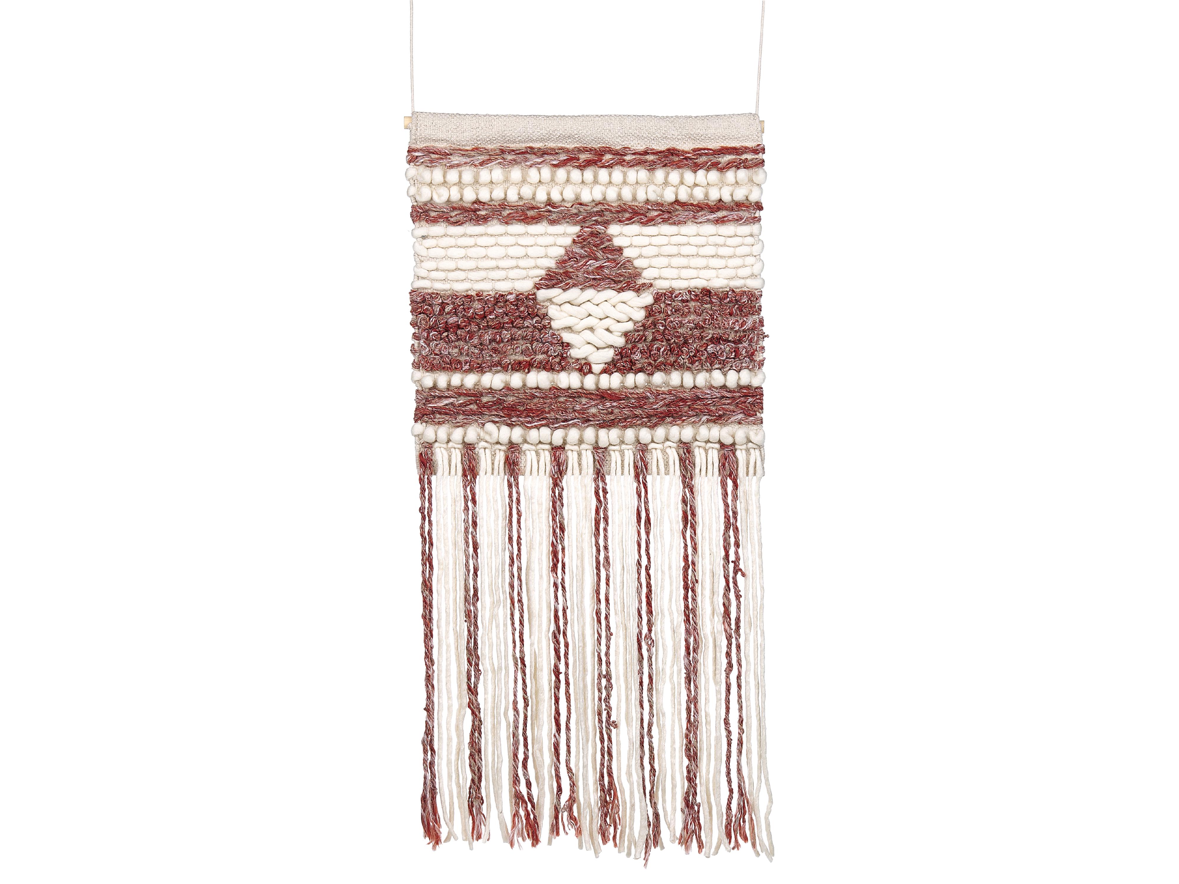 Fabric Wall Hanging SAIF Wool 90 cm Red