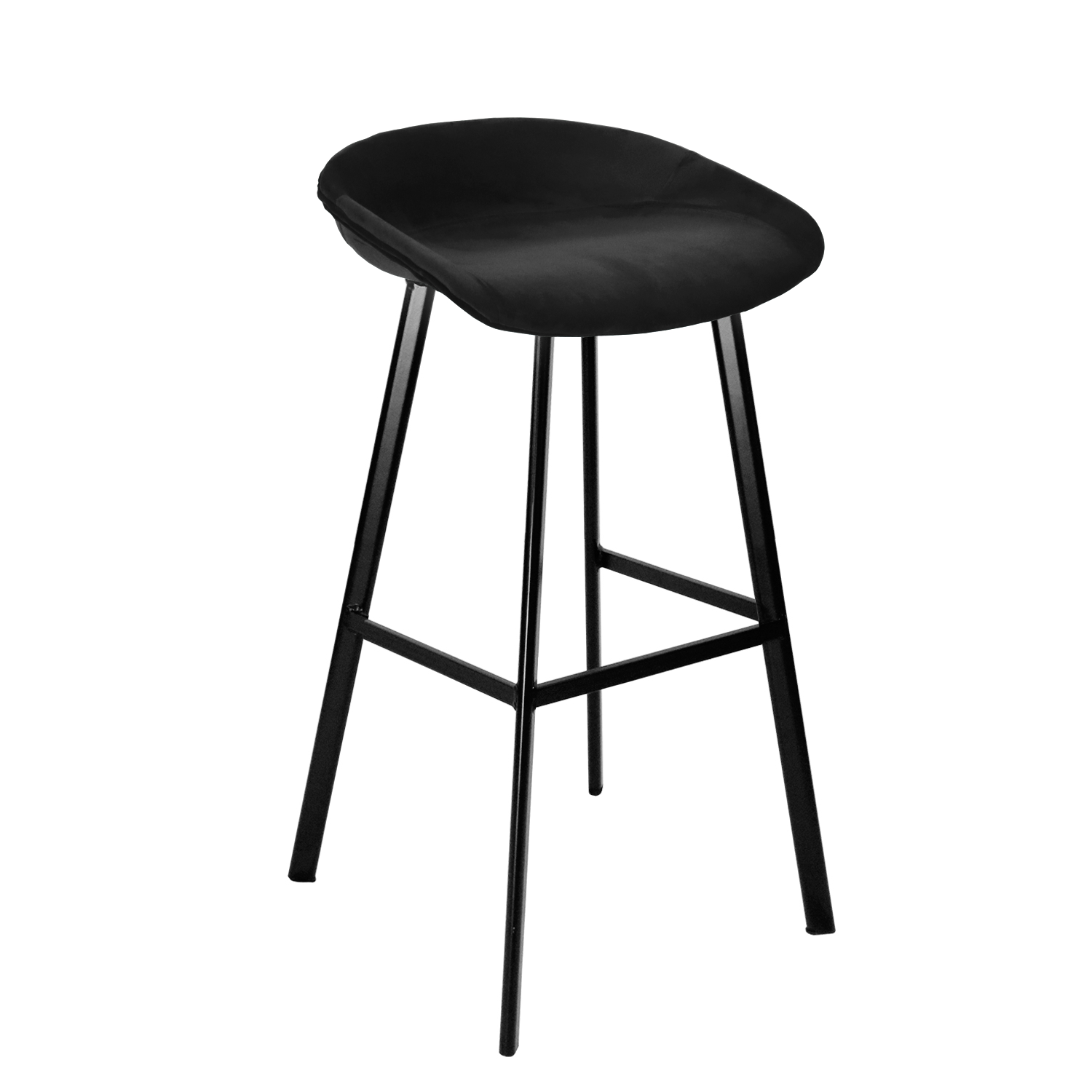 Kick barkruk Finn - 70cm - Zwart