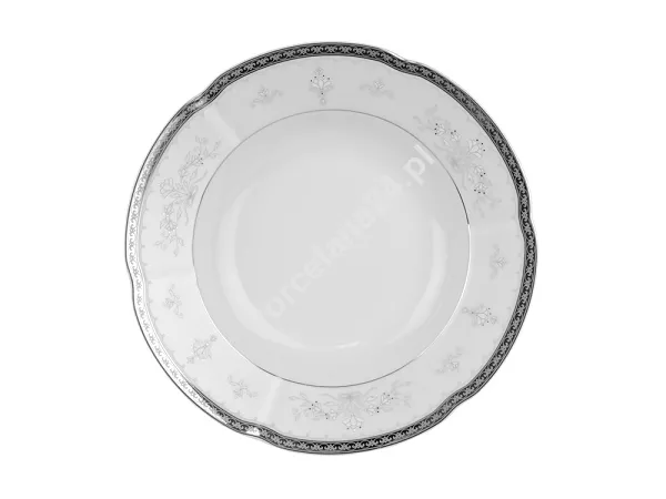 Komplet talerzy na 6 osób (18el) Ćmielów - Bolero E361 VERA