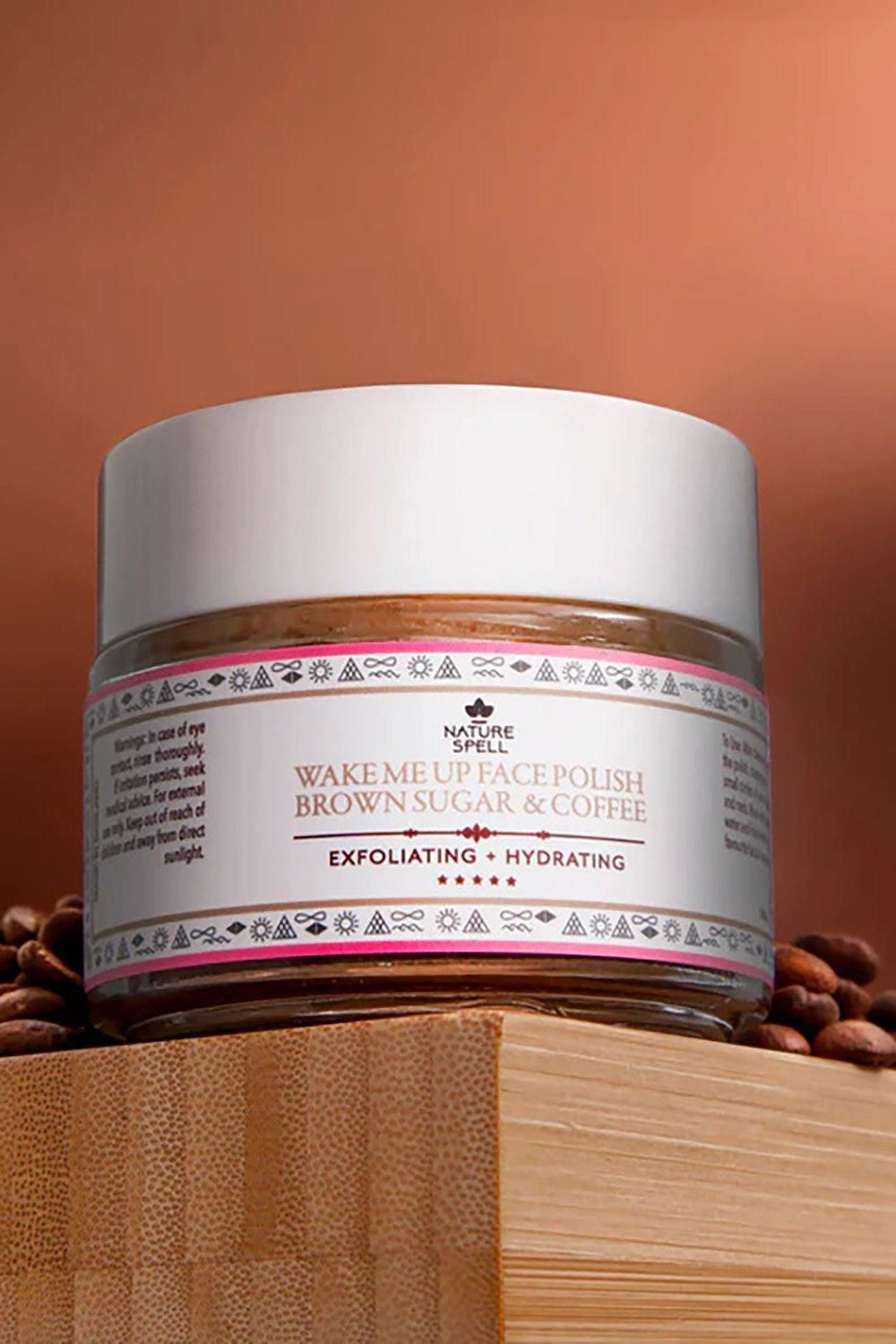 Nature Spell Brown Sugar & Coffee Exfoliating Face Scrub 100ml