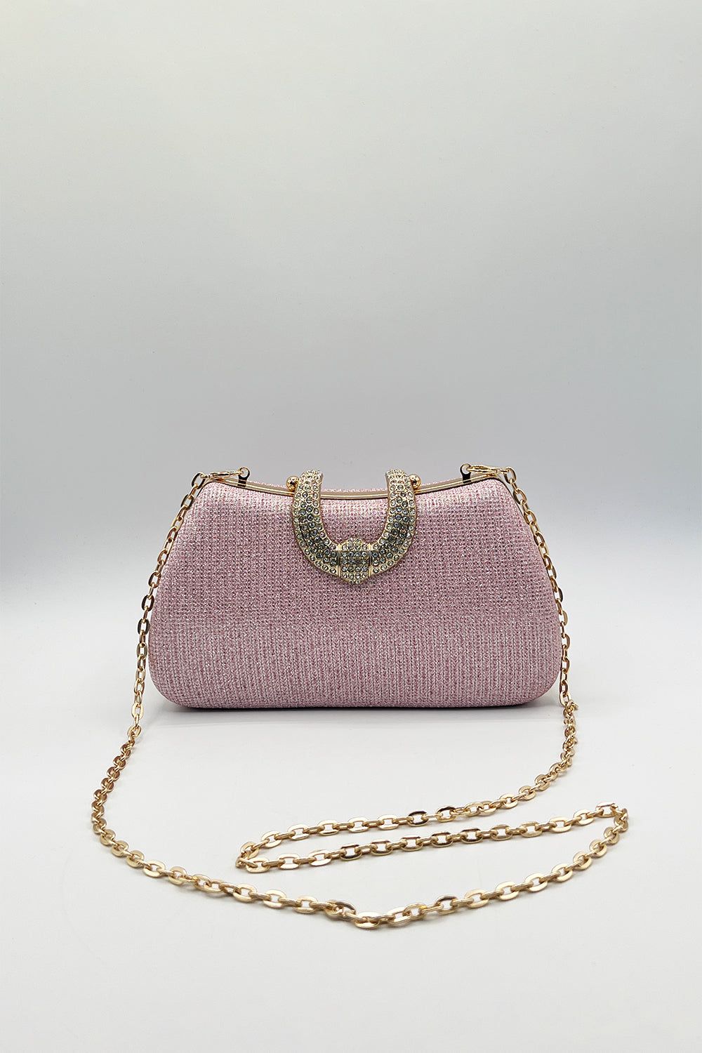 SVNX Shimmer Clutch Bag