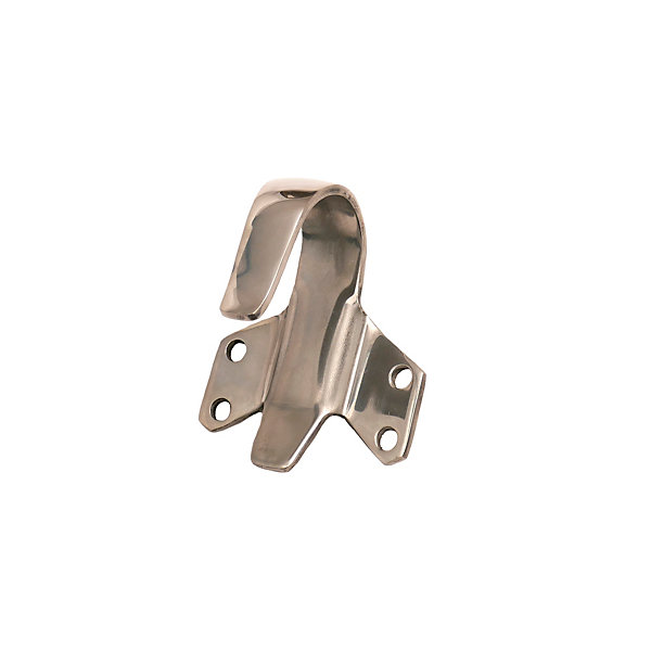 Crochet plat Aluminium Inox AISI 304 SST