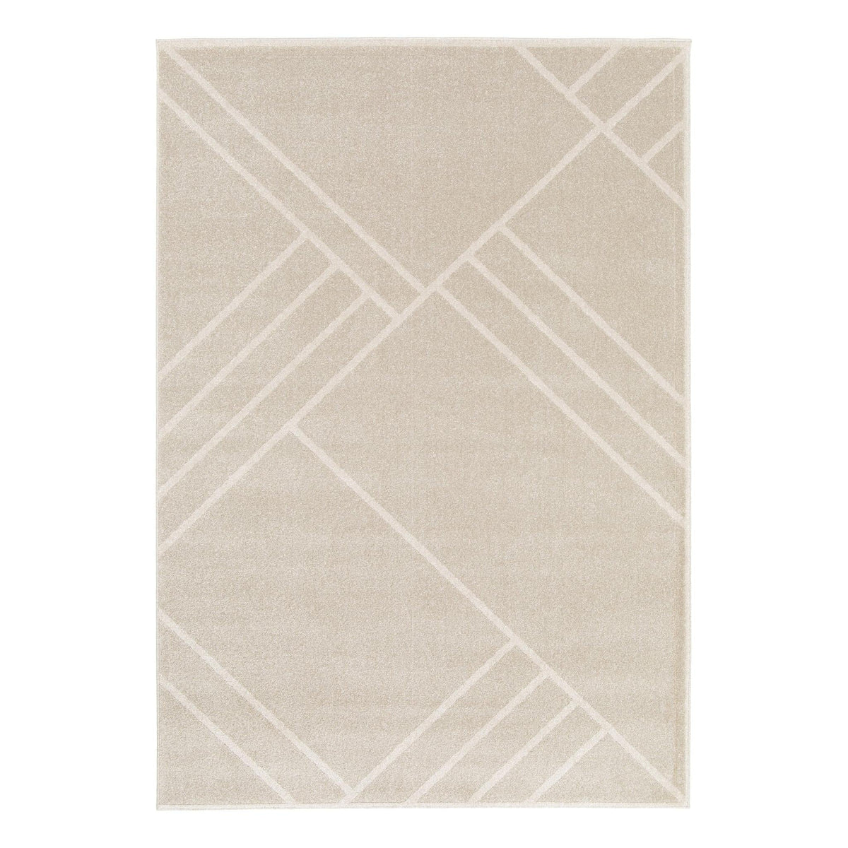 AFK Living vloerkleed Wyatt - zeer zacht - beige - 120 x 170 cm