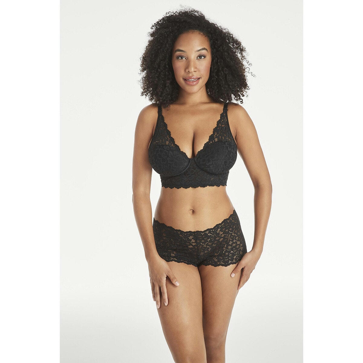 Shorty dentelle effet crochet Cheekey Lace