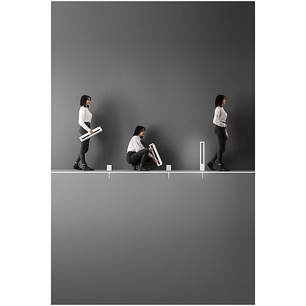 Kit de piquets extérieurs pour SWAY MOOD de Perenz Blanc Mat