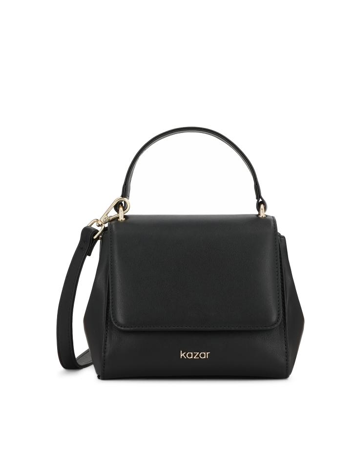 Handbag trunk with handle and strap