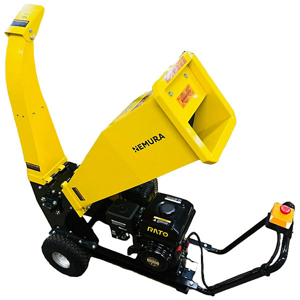 Broyeur de Végétaux et de Branches Thermique Nemura 212cc - Diamètre max 50mm