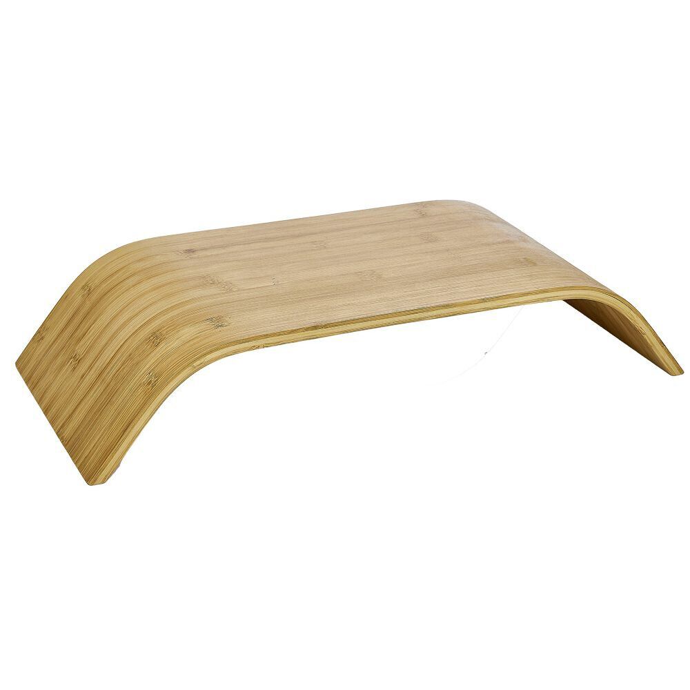 Support écran ordinateur bambou 54xH10x24cm