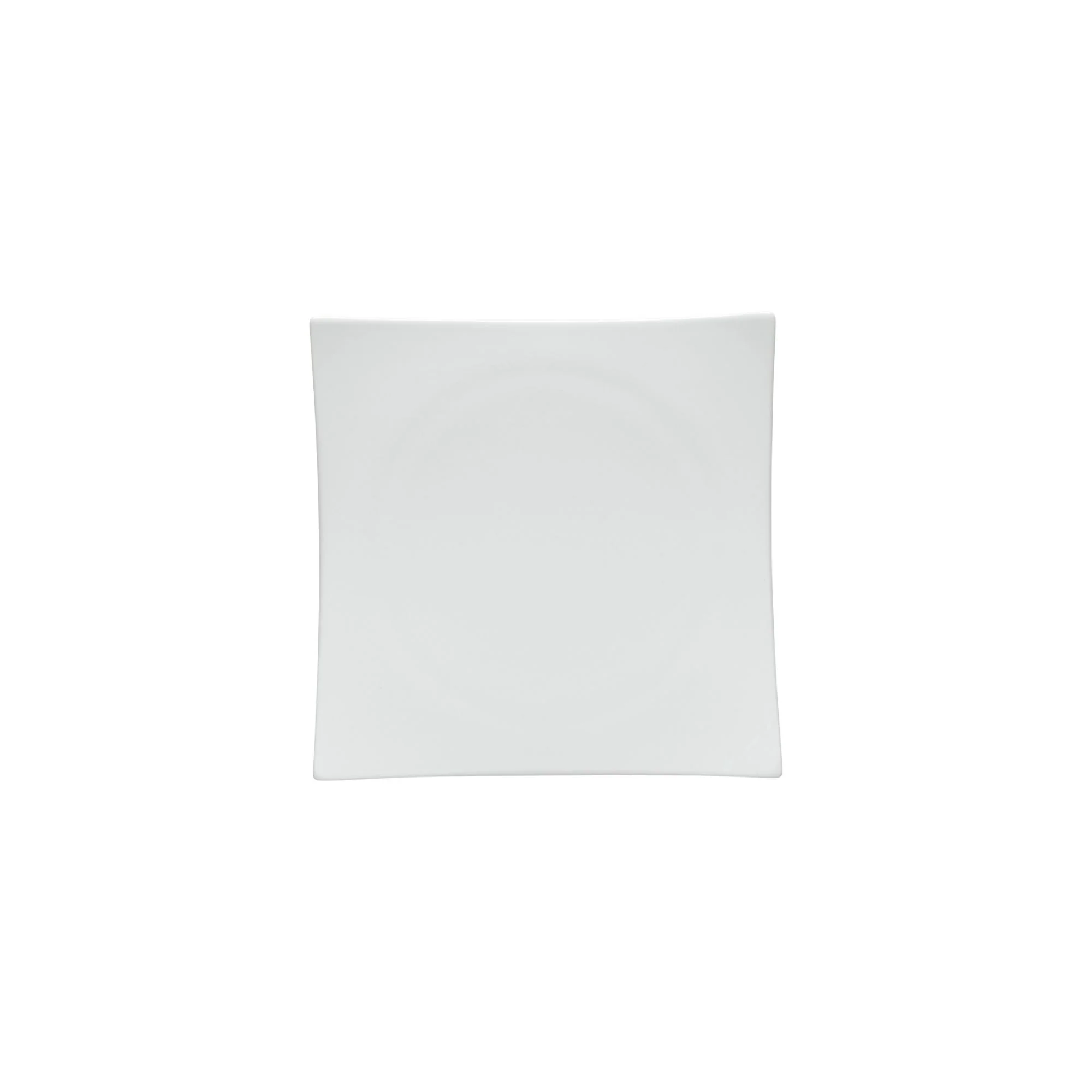 Porcelain Square Appetizer Plate Resonance