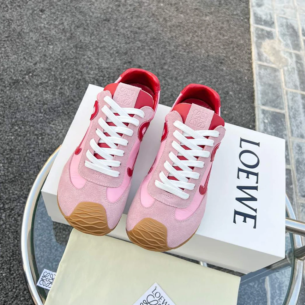 Loewe Flow Runner in nylon and suede