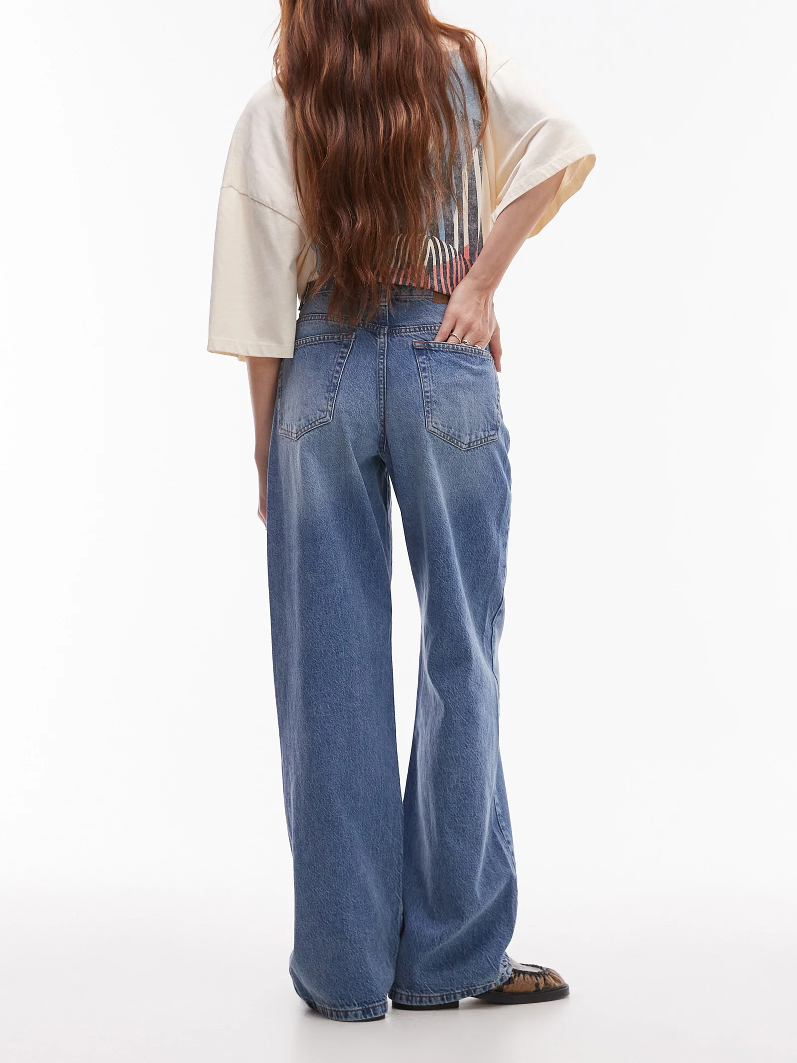 Mid Rise Column Jean