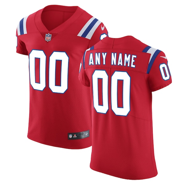 New England Patriots Nike Vapor Untouchable Custom Elite Jersey - Red