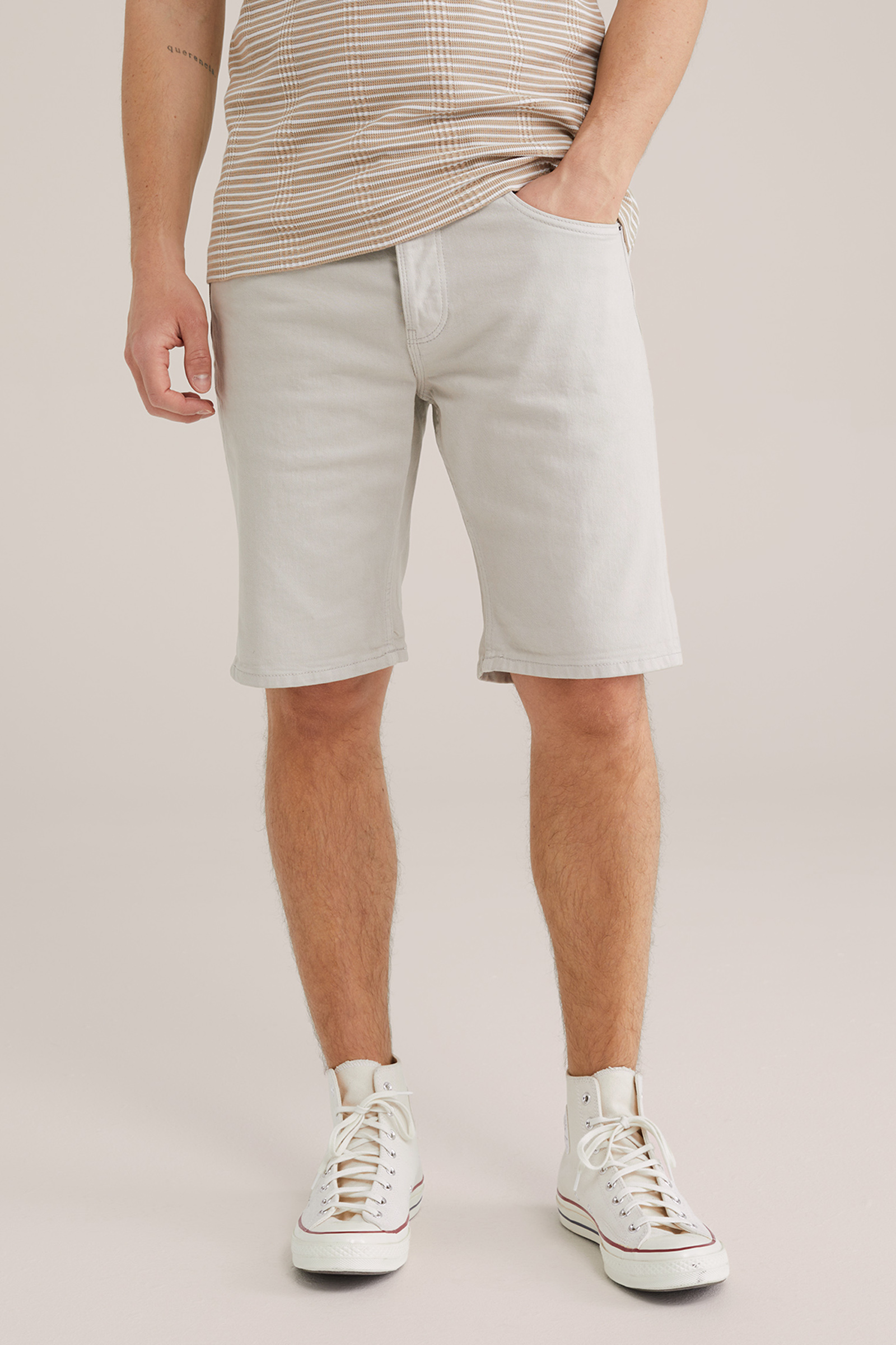 Heren Regular fit denimshort