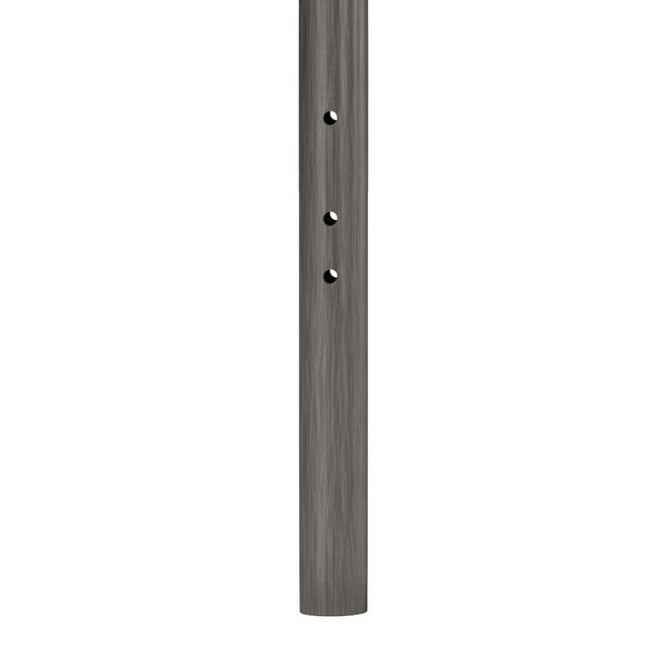 Hillsdale Furniture Kirkland Metal Headboard with Frame, Aged Pewter