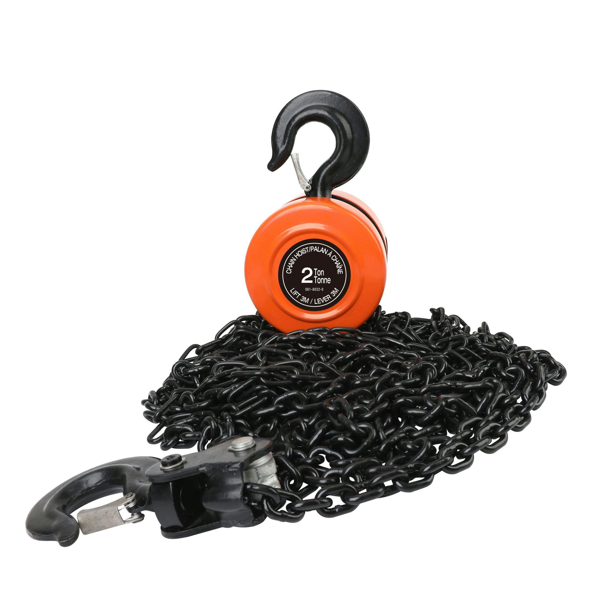 Certified 2-Ton Round Chain Hoist