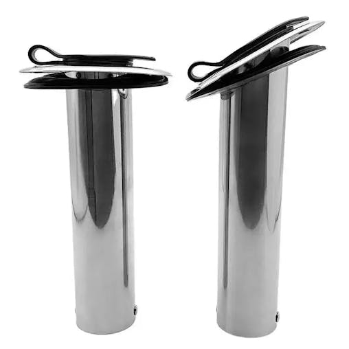NNEOBA 316 Stainless Steel Fishing Rod Holder with PVC Cap
