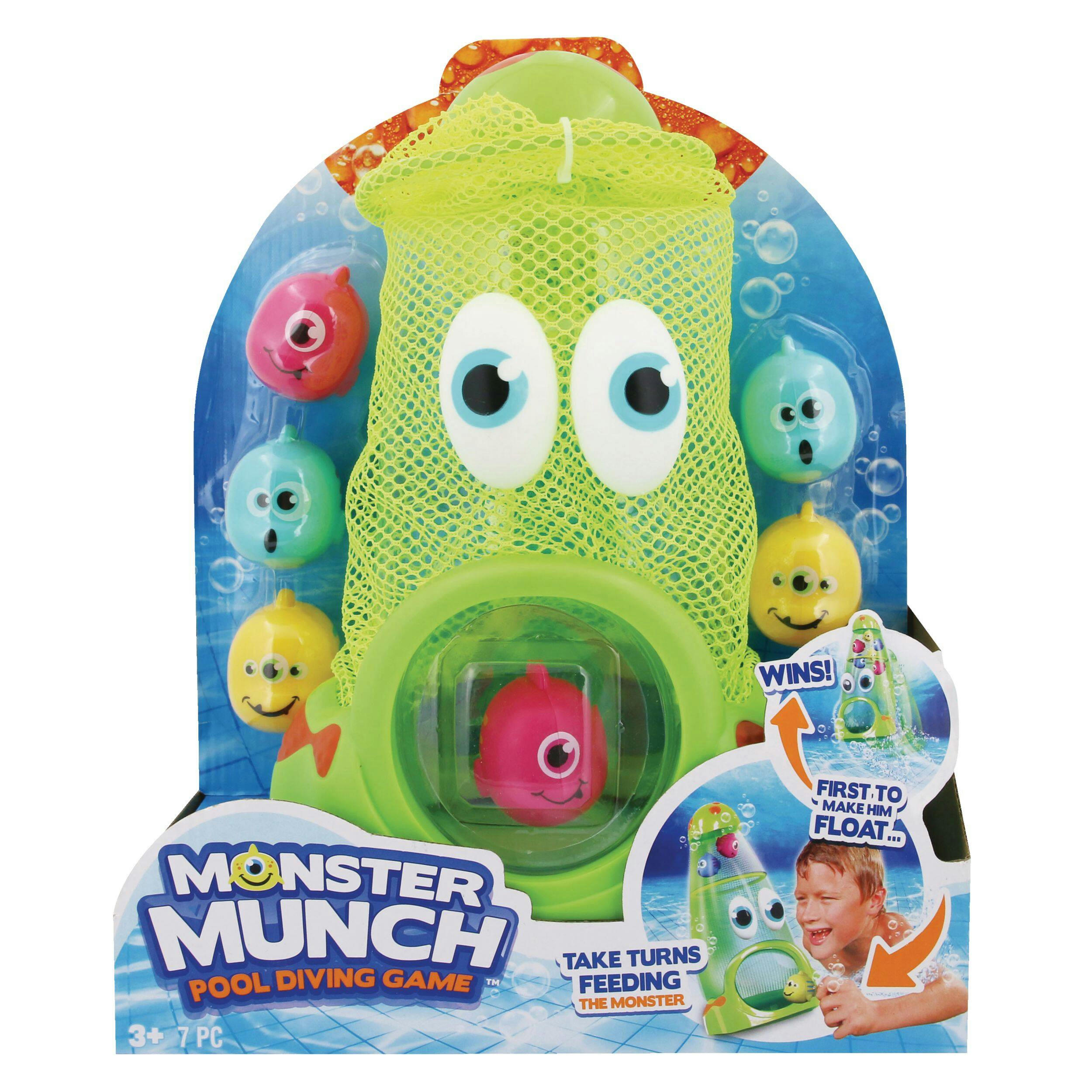 Banzai Monster Munch Underwater Diving Pool Kids' Collection Game