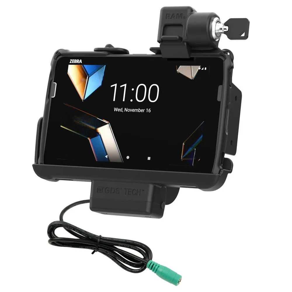 Ram Mounts Locking RAM®Tough-Dock™for Zebra ET401 8´´