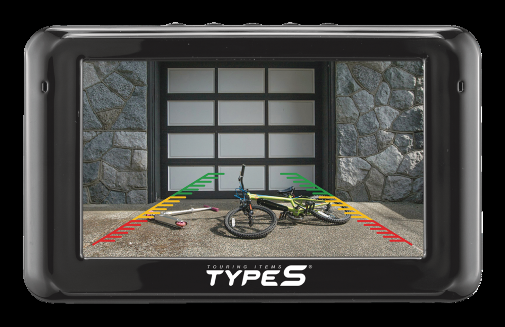 Type S Flex Mount Backup Camera with 5-in Monitor