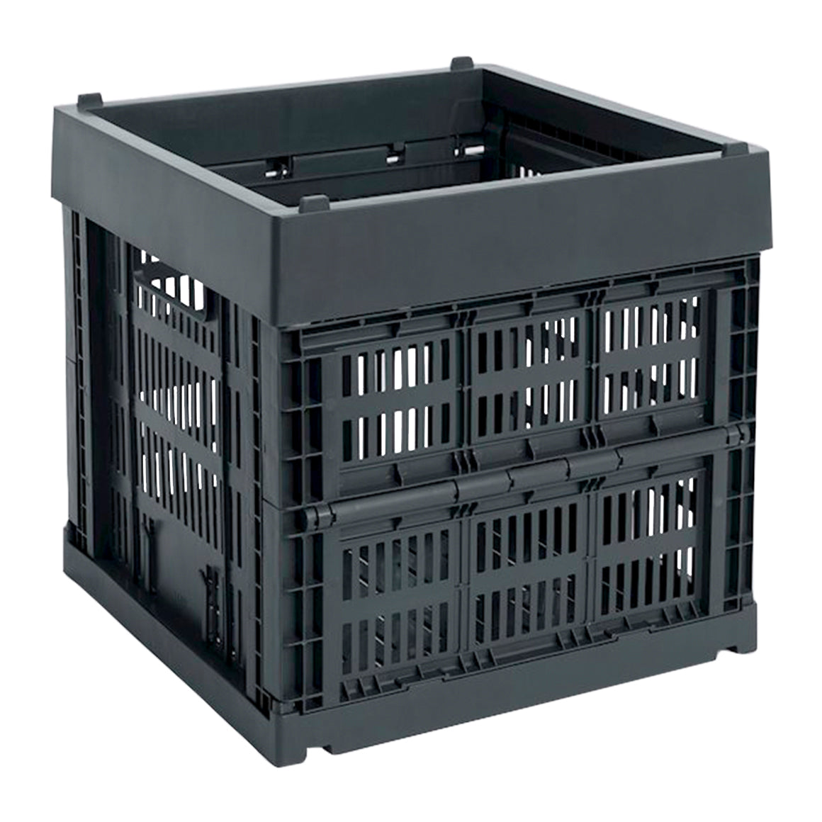 HAY Colour Crates Krat XS - Kubus - Charcoal