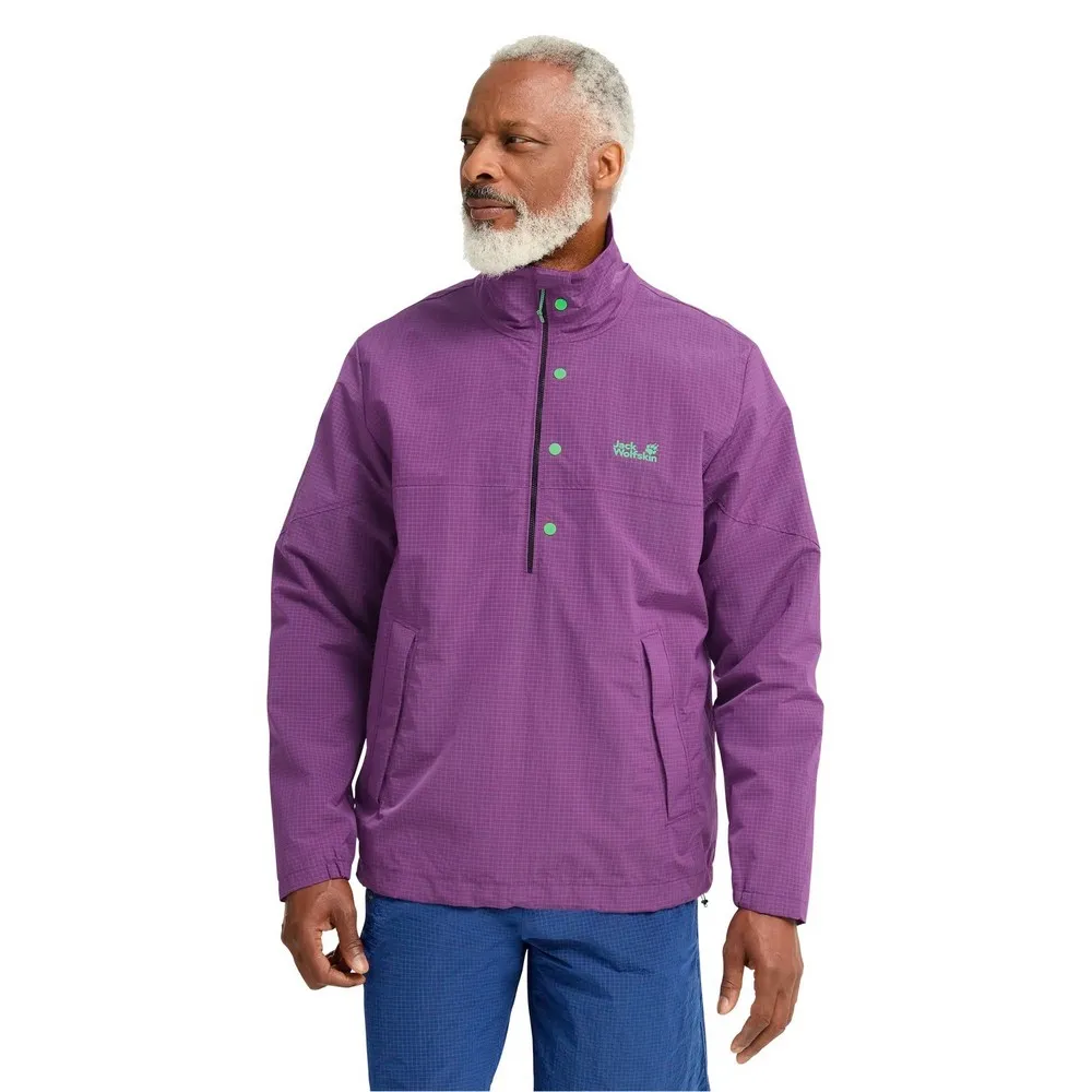 Jack Wolfskin Find The Wild Overhead half zip sweatshirt