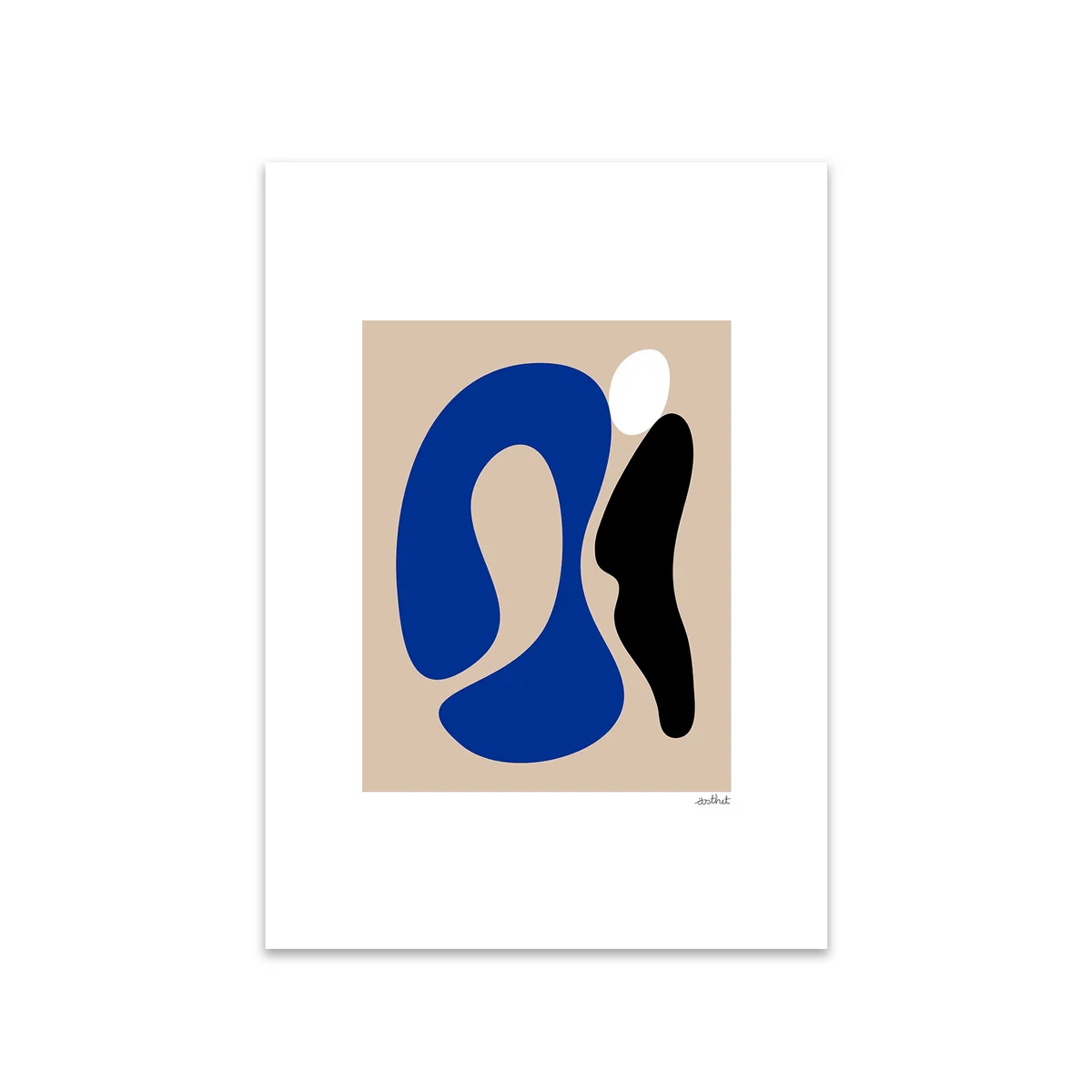The Poster Club - Skulptur von Ästhet