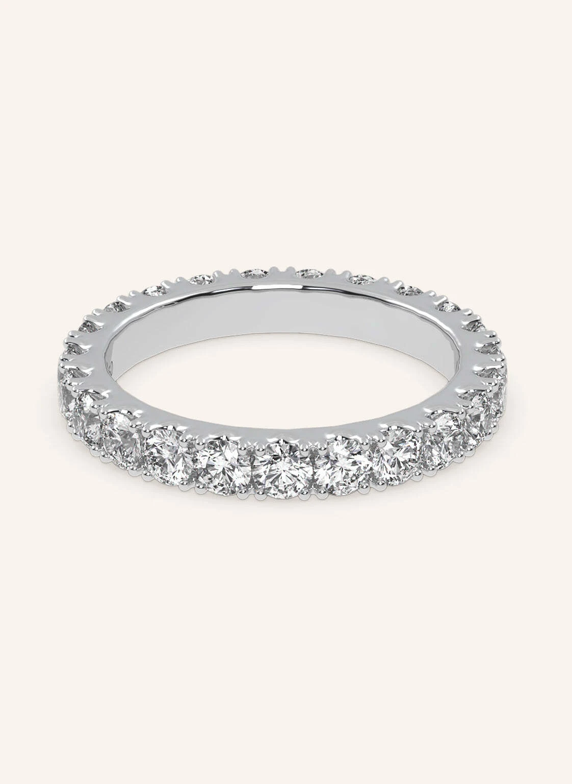 VEYNOU Ring MEMORY aus 18 Karat Weißgold mit 1,35ct. Lab-Grown Diamanten