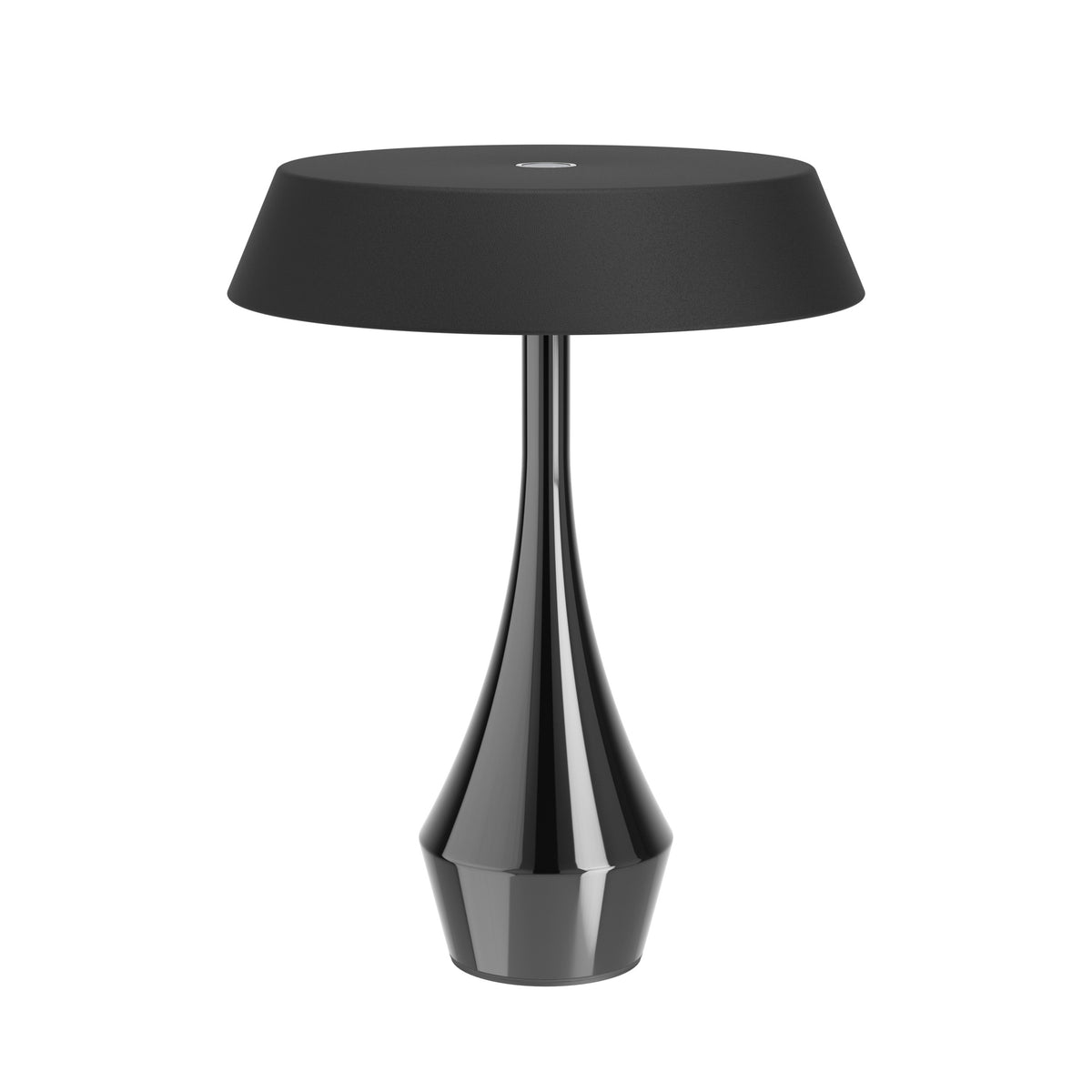 EGLO tafellamp Turcio - oplaadbaar - glossy zwart