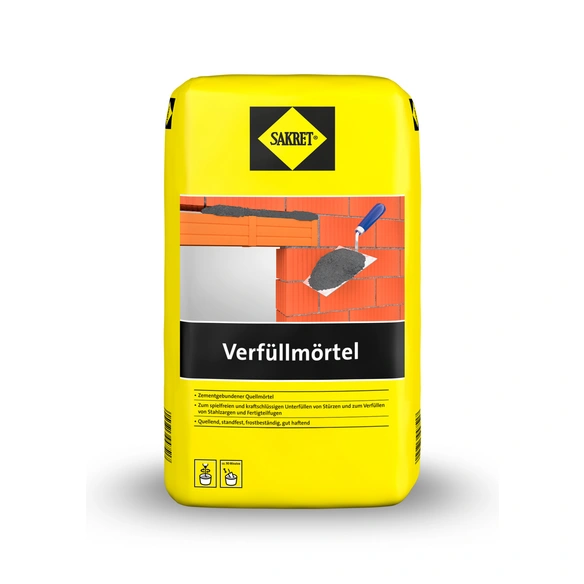 Verfüllmörtel grau 10 kg