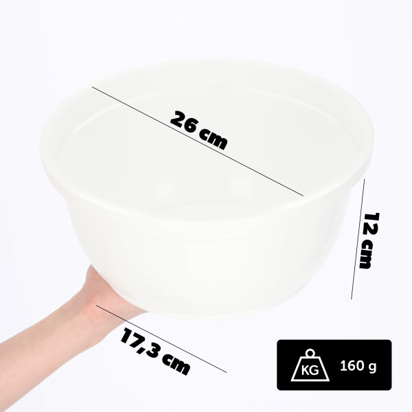 Doniczka Osłonka Donica Na Kwiaty 26cm Kolor Misa