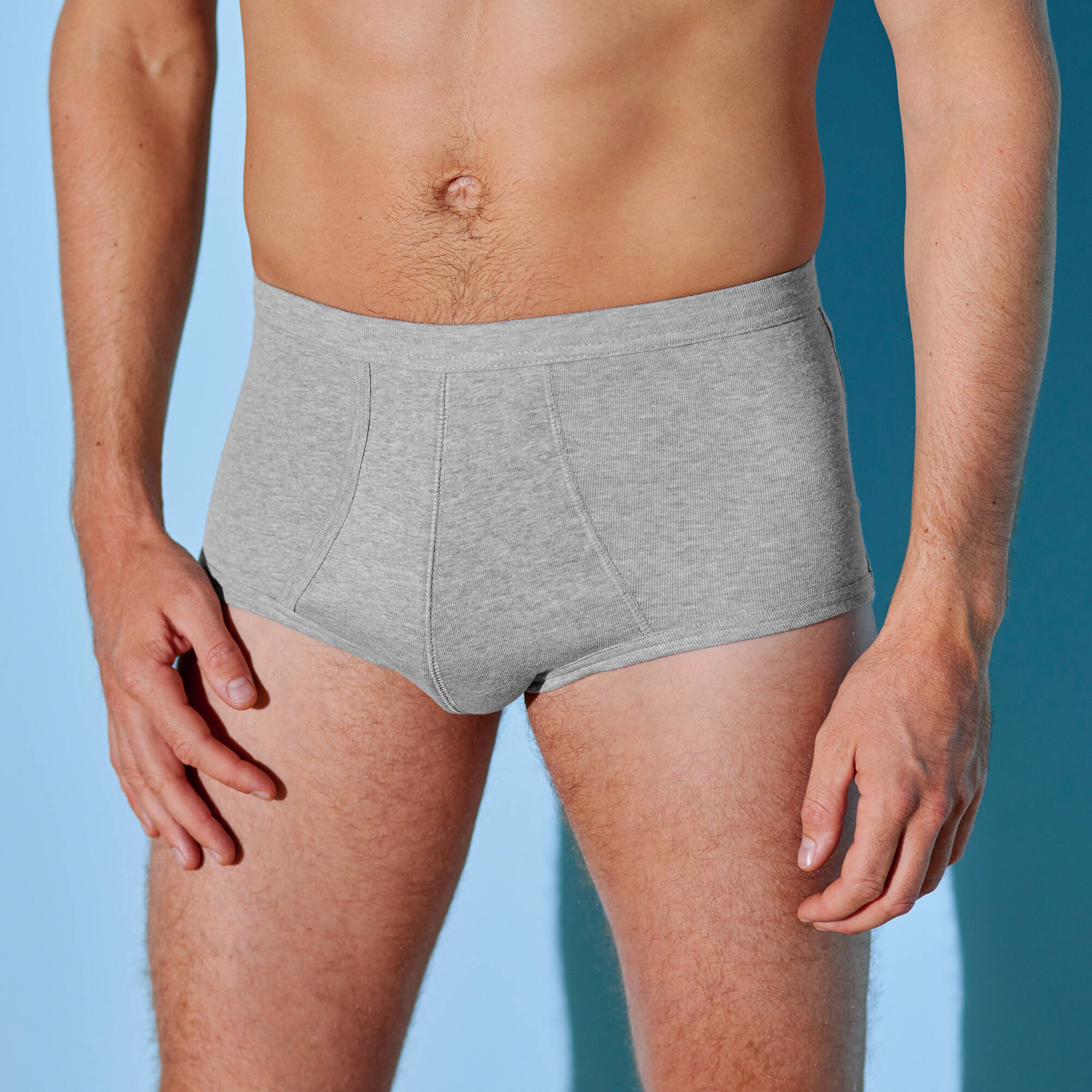 Slip ouvert taille haute - lot de 3
