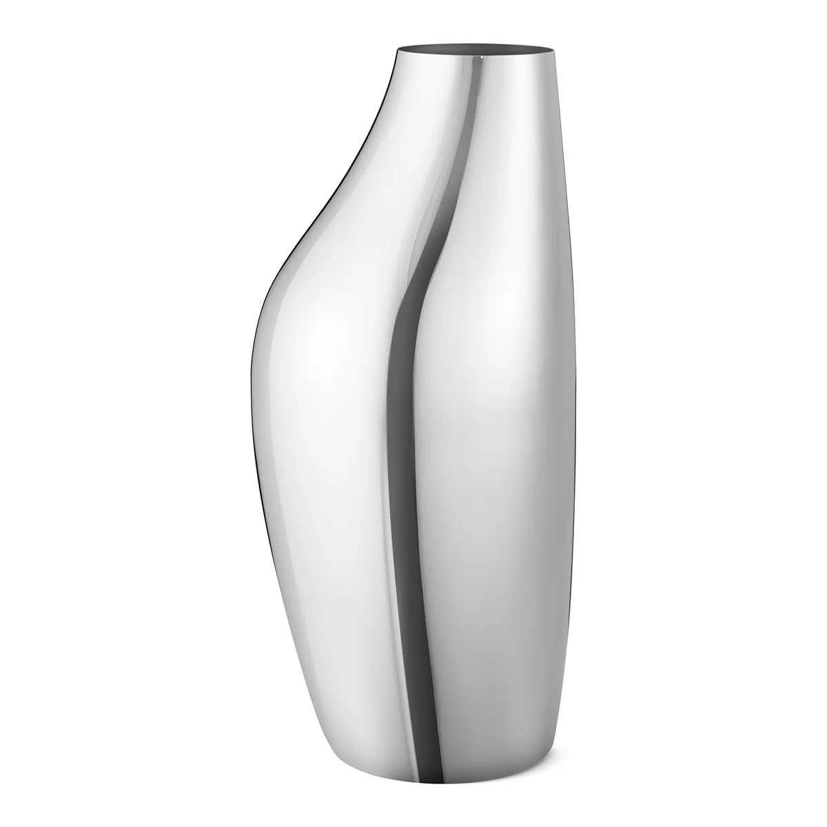 Georg Jensen - Sky Bodenvase, H 46 cm, Edelstahl