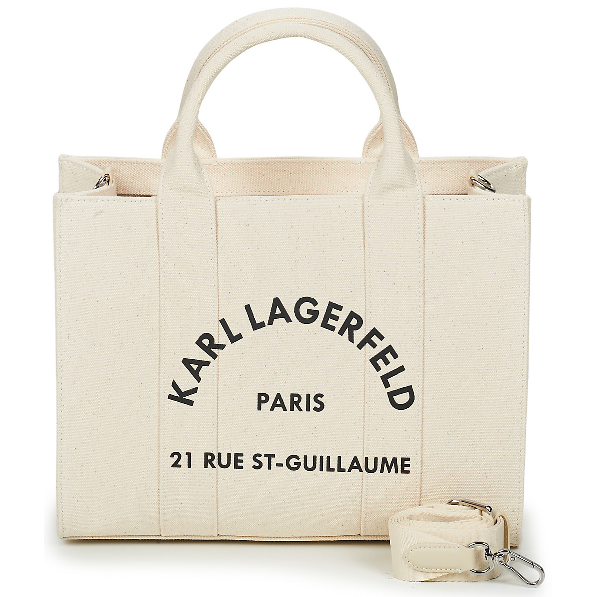 Karl Lagerfeld - K/RSG SQUARE MEDIUM TOTE - Cream