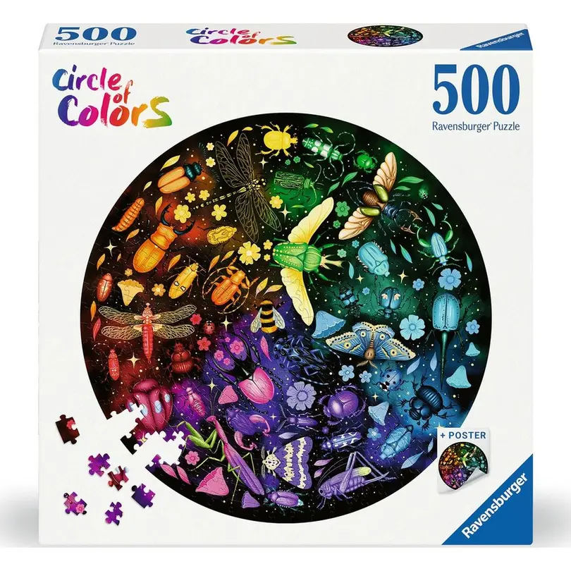 Puzzle 500er-Set Circle of colors