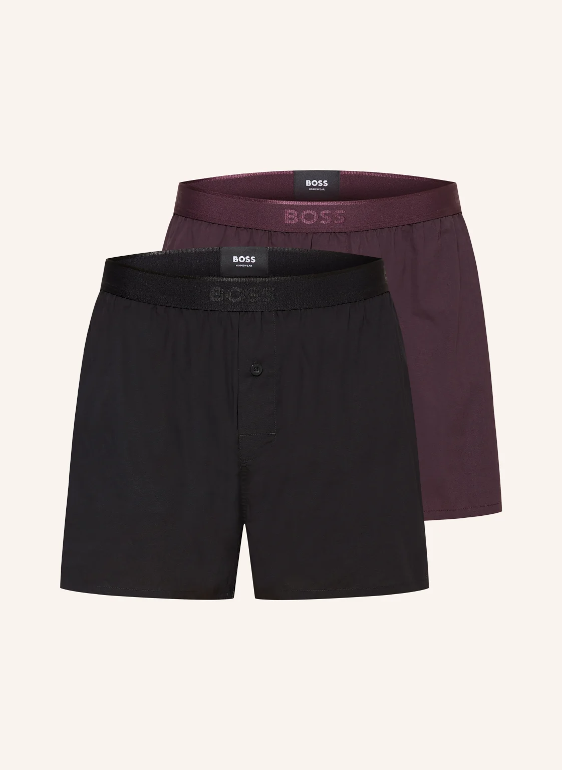 BOSS 2er-Pack Web-Boxershorts XMAS