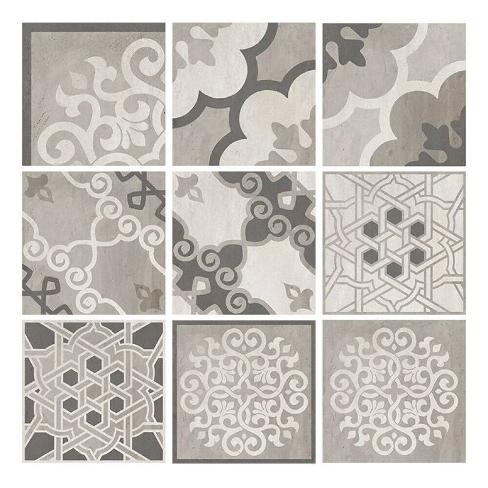 FLIS MARRAKECH GREY MIX 21,6X21,6CM 1,31 M²/PK
