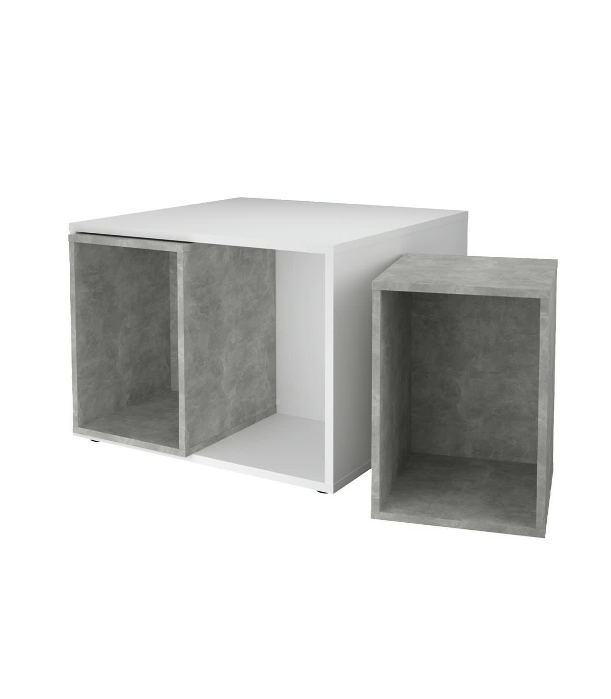 JOKER 1 - Table basse avec 4 éléments amovibles- L71,5 cm