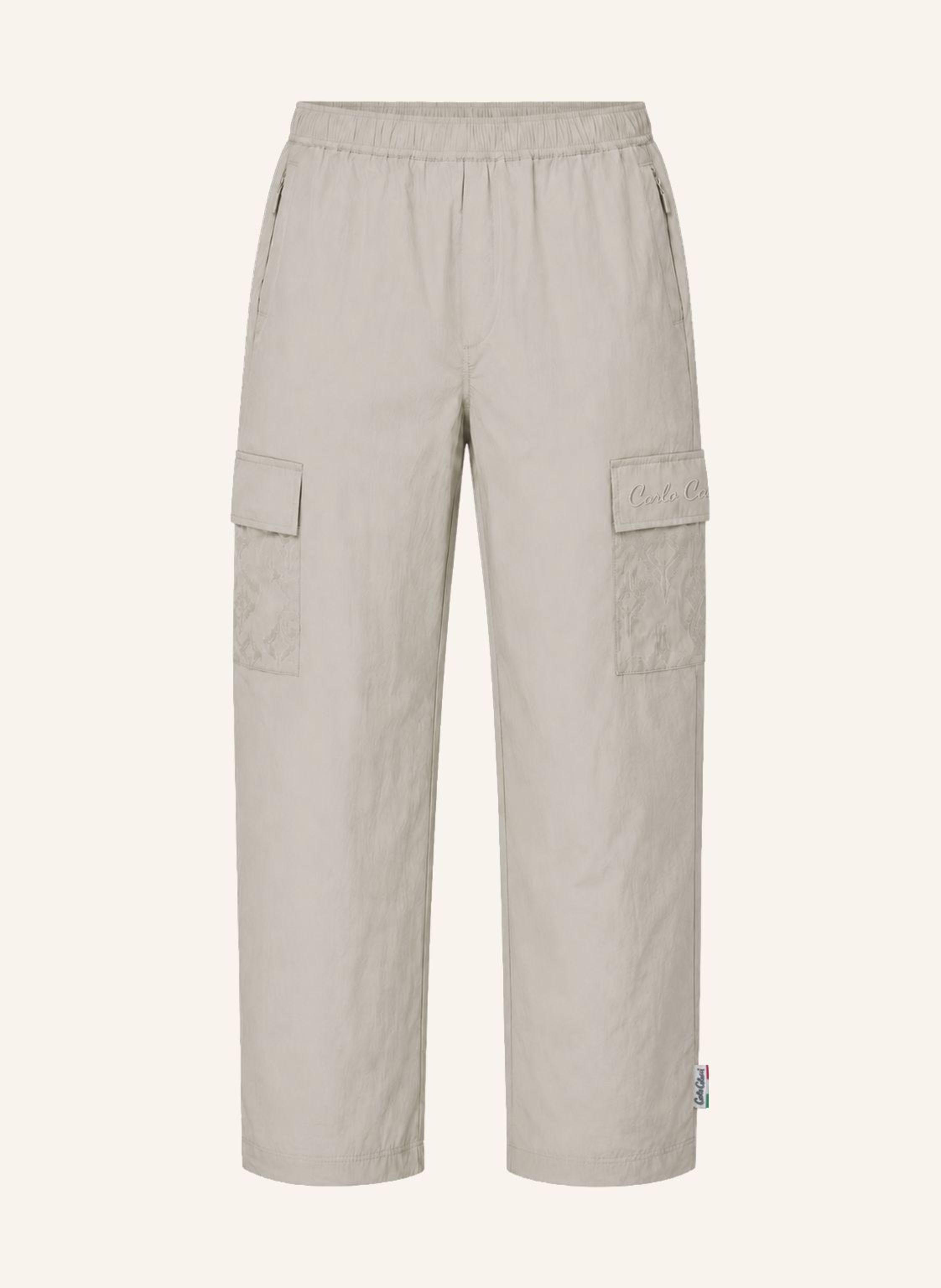 CARLO COLUCCI Flockprint Cargohose - Soft Impact FIPINGER